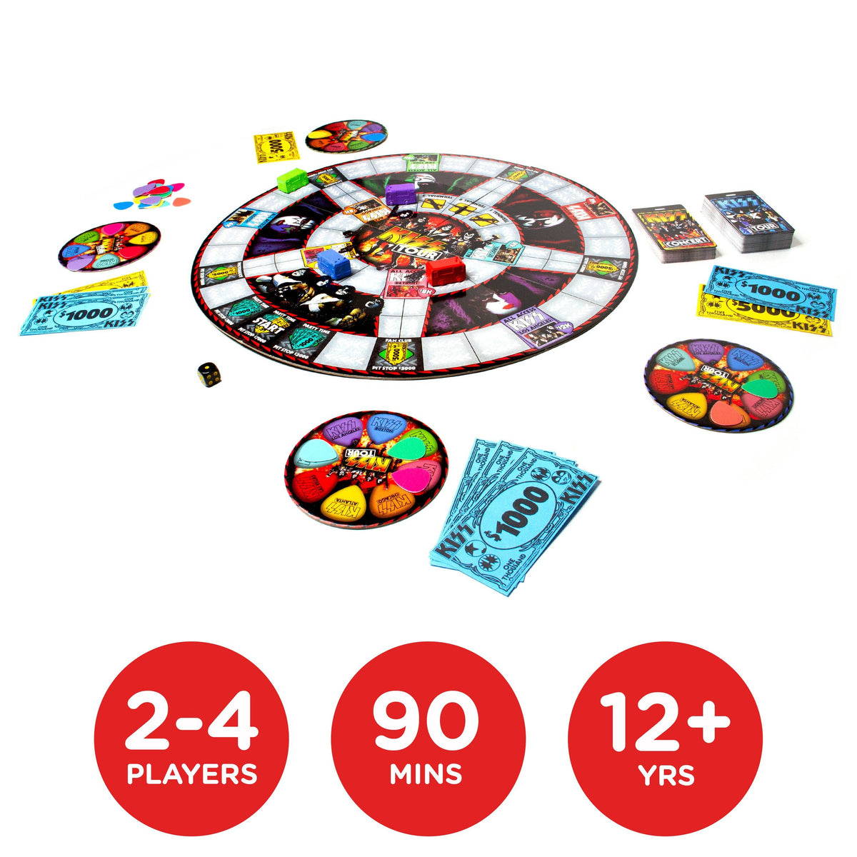 KISS Tour Board Game