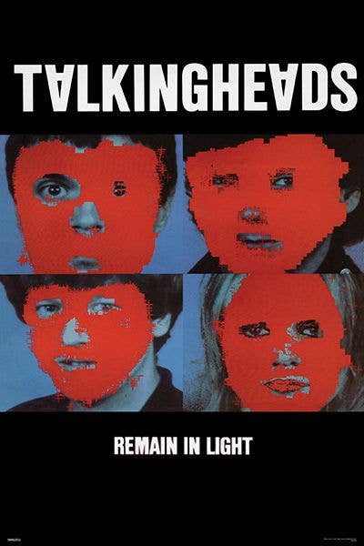 Talking Heads Remain in Light Poster - 24"x36"