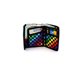 80705: 80年代風ウォレット | 二つ折り RFID | INDY RAINBOW