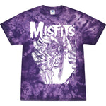 Misfits - Eyeball Purple Tie Dye - Graphic Tee