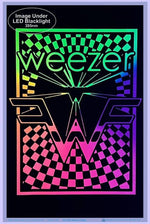 Weezer Logo Blacklight Poster - 23" x 35"