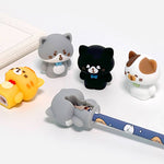 Cat Figure 3D Silicon Pencil Sharpener