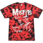 ミスフィッツ - レガシー レッド タイダイ - Tシャツ