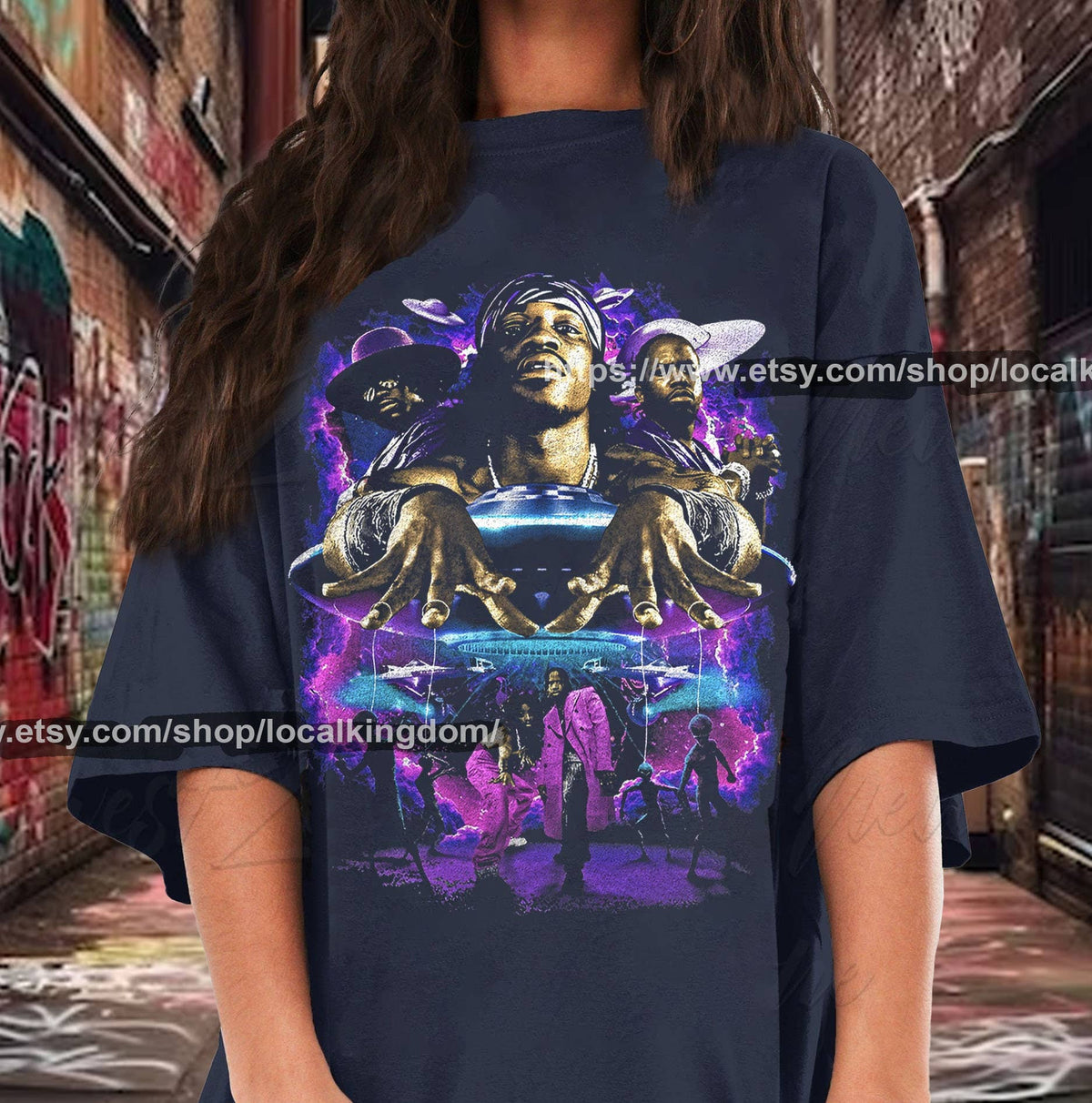 Limited Outkast Atliens T-Shirt - Unisex Gift Tee