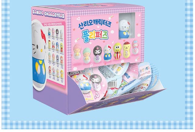 Paquete de juguetes coleccionables aleatorios Flipperz de personajes de Sanrio