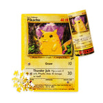 Pikachu Pokemon Card Puzzle