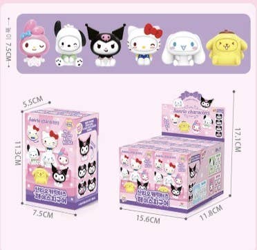 Sanrio Face Off Collectable Blind Box Random Figure