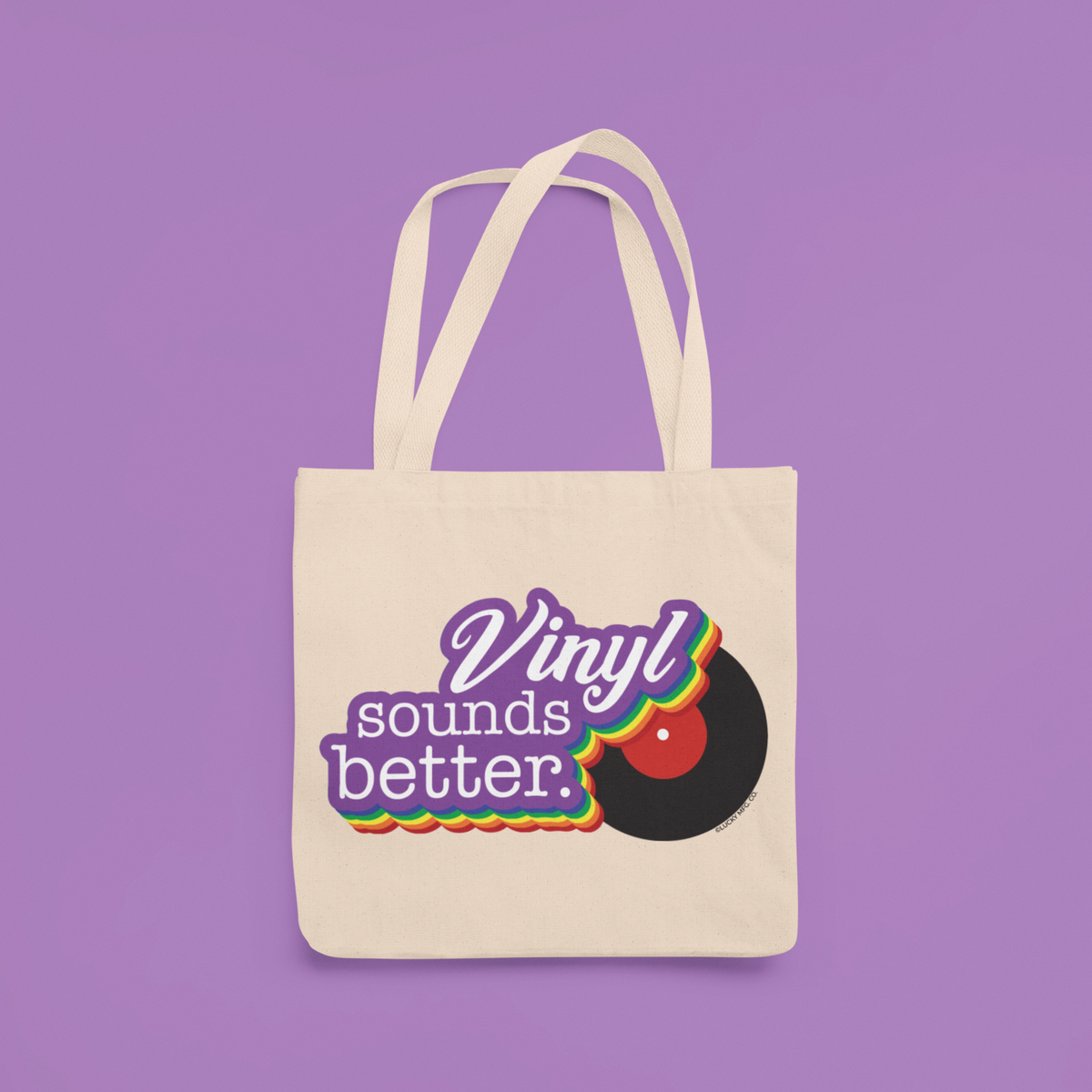 Vinyl Sounds Better Tote Bag