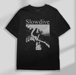 Slowdive Vintage Style Band Tee Retro Music Graphic Shirt