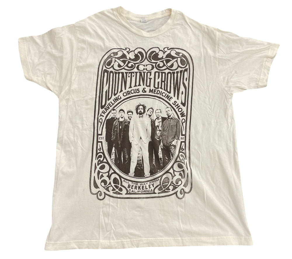 Counting Crows 2010 Tour Tee XL (Vintage Apparel)
