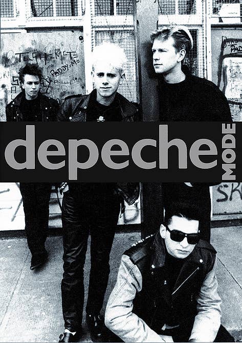Depeche Mode Black & White Music Poster [EU] Size 24X36