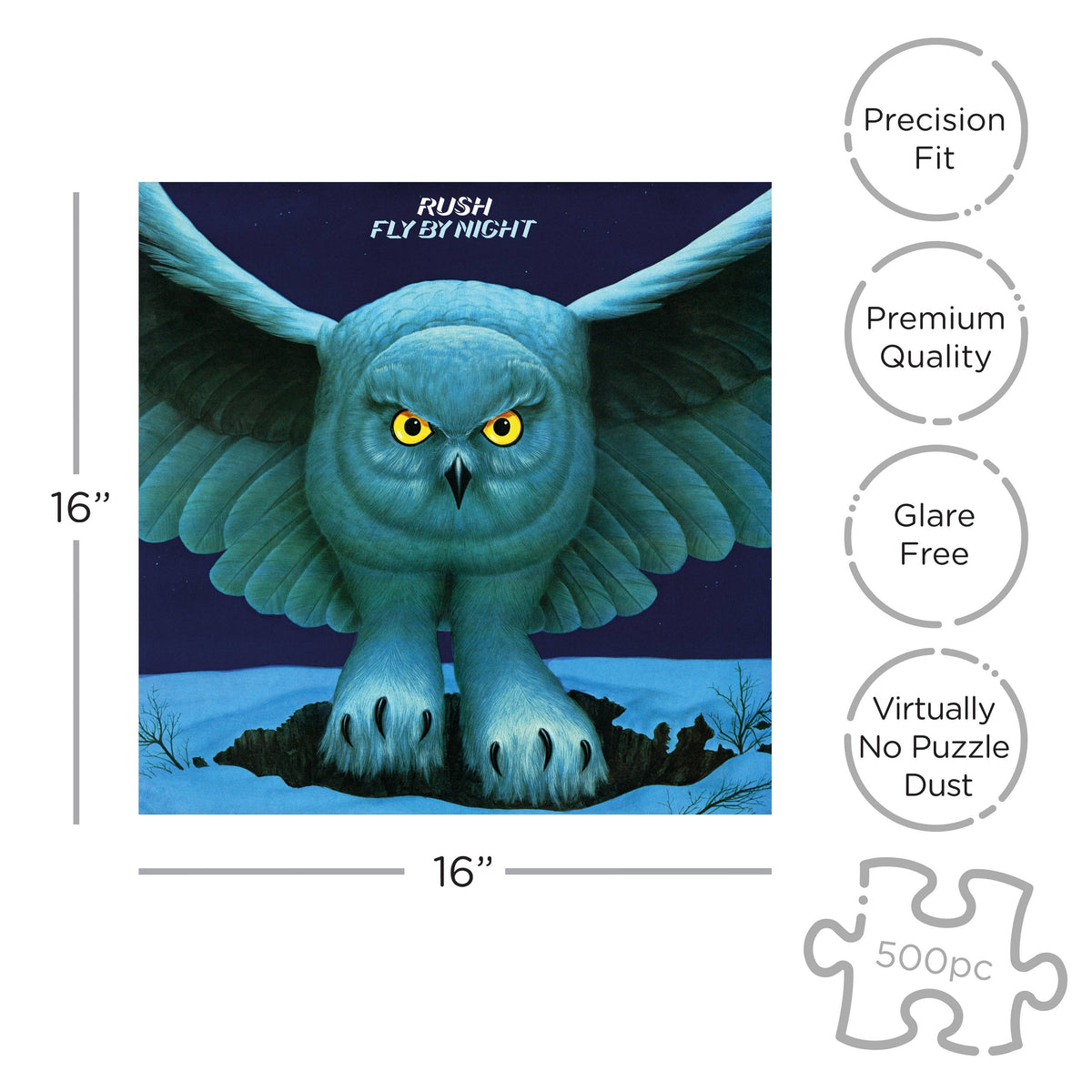Rush Fly By Night (500 Piece Jigsaw Puzzle)