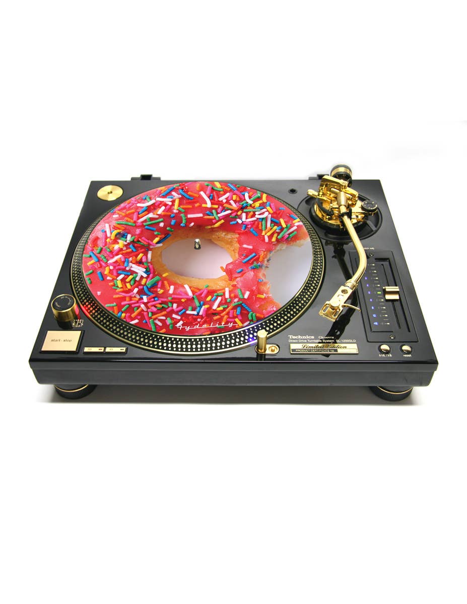 80214: MattteVYNL 12 inch Turntable Slip Mat | DUNKIN