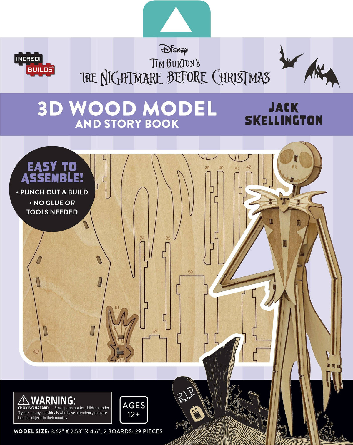 IncrediBuilds: Nightmare Before Christmas: Jack Skellington