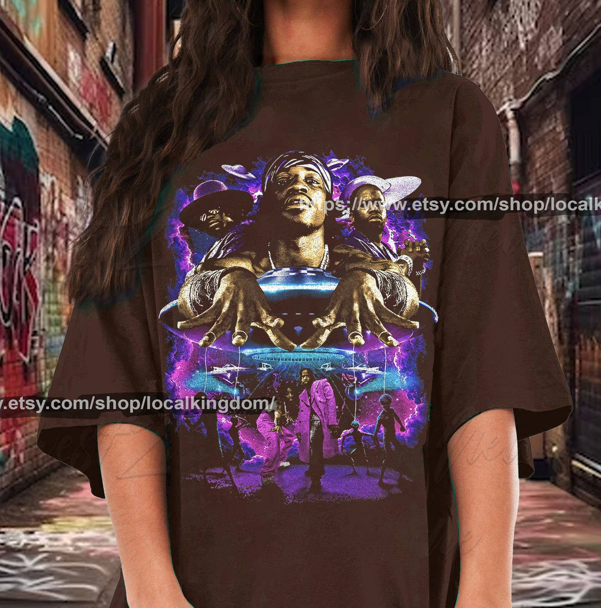 Limited Outkast Atliens T-Shirt - Unisex Gift Tee
