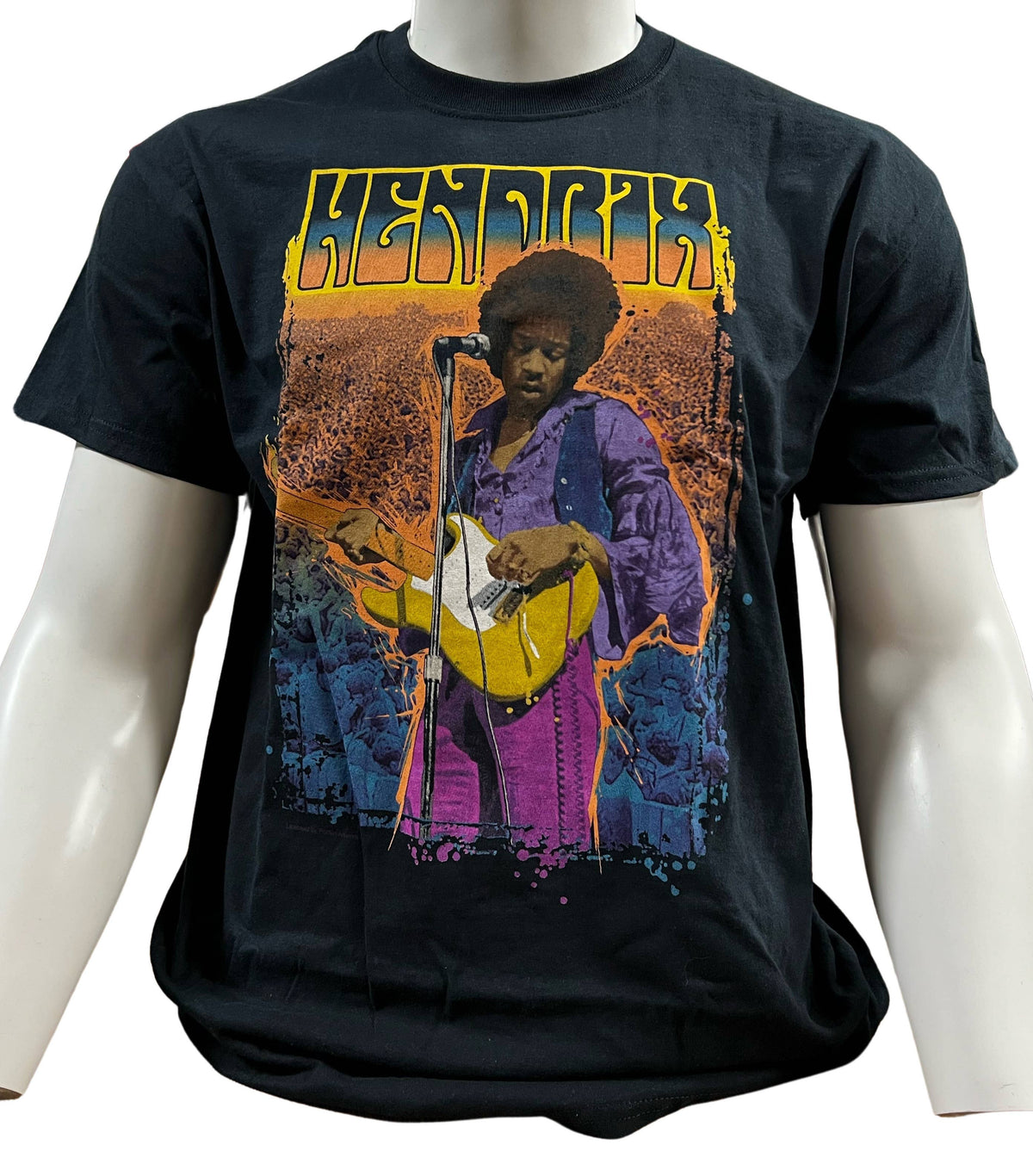 Jimi Hendrix - Jimi On Stage Men's T Shirt