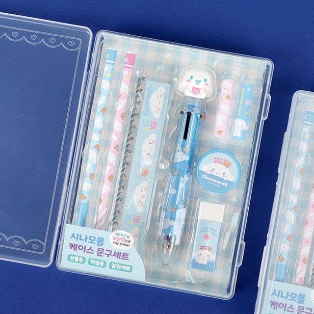Sanrio Pencil, Pen School Office Stationery Case Set