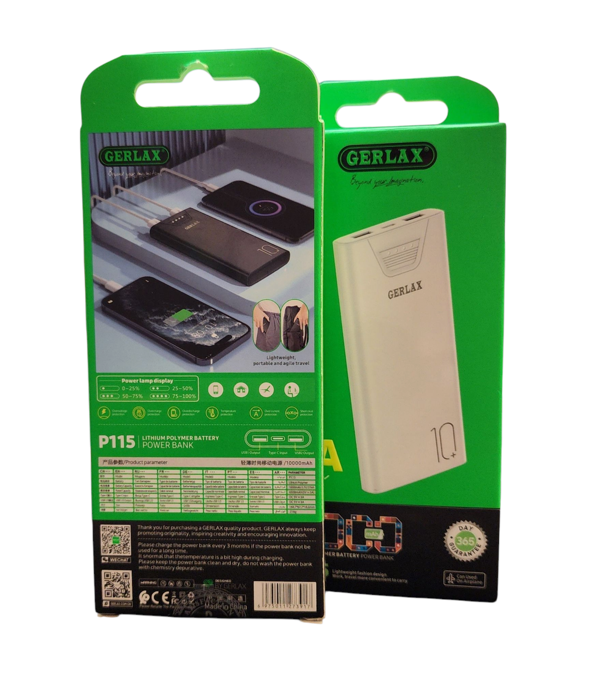 GERLAX P115 9000mAh POWER BANK
