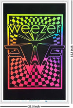 Weezer Logo Blacklight Poster - 23" x 35"