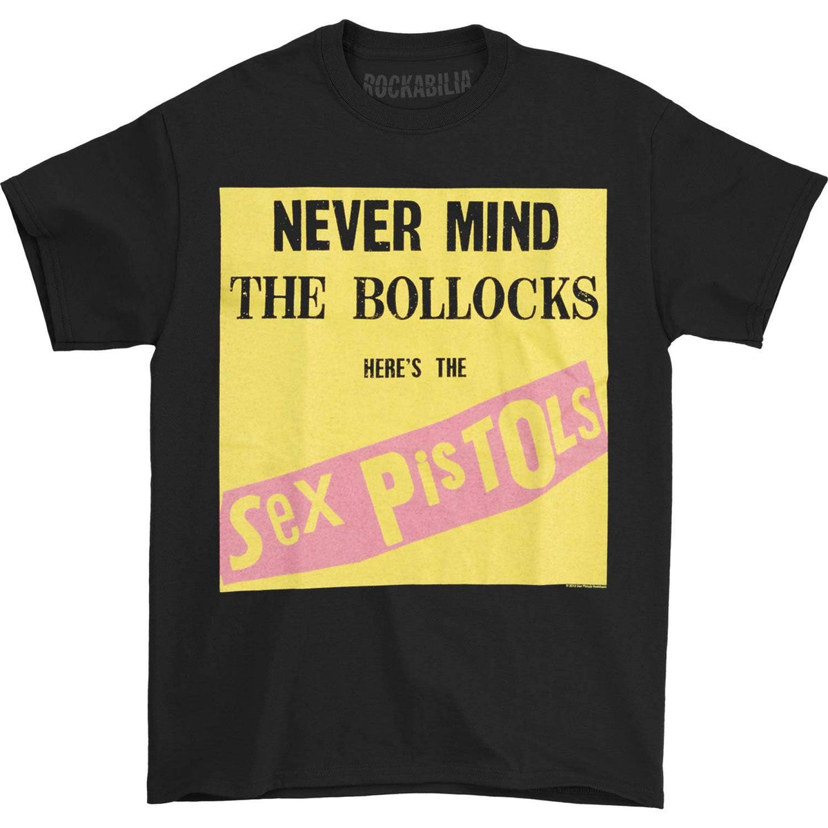 Sex Pistols Black Nevermind The Bollocks T-shirt