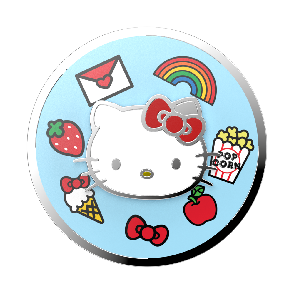 PopSockets PopTop & Chain Sanrio Enamel Spinner Hello Kitty