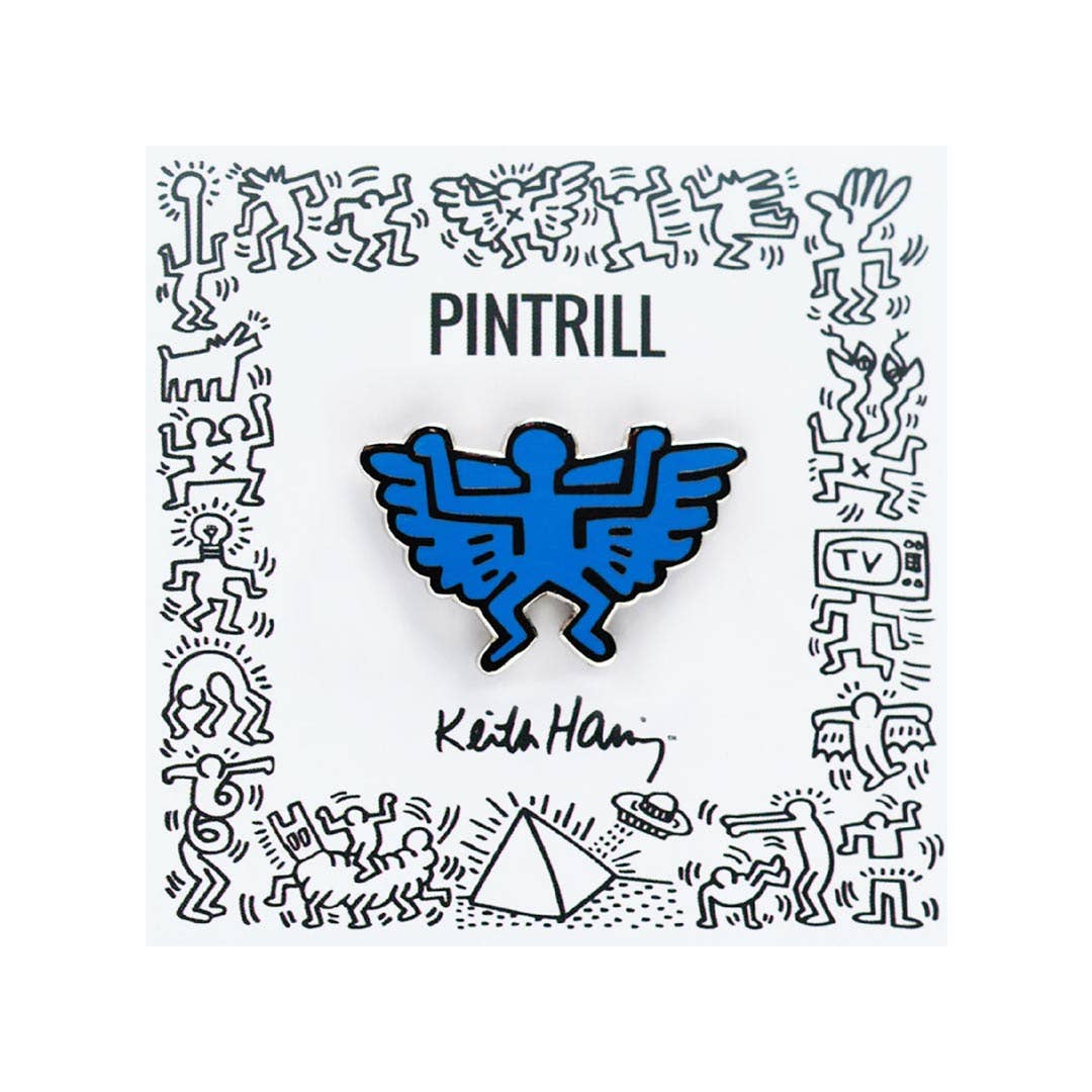 Angel Pin - Blue