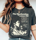 Lauryn Hill Retro Rock Tee Unisex Miseducation Cotton Shirt
