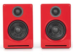 Audio Engine A2+ Wireless Bluetooth Speakers (Red)