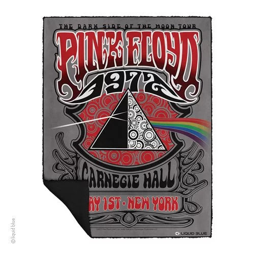 Pink Floyd Carnegie Hall - Fleece Throw Blanket