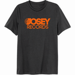 Josey Stacked Logo Tee [Orange On Charcoal]