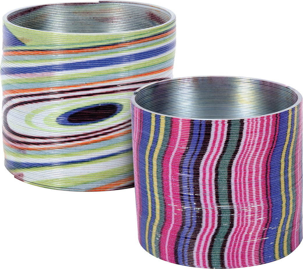 おもちゃ - カラフルな金属製のスプリング