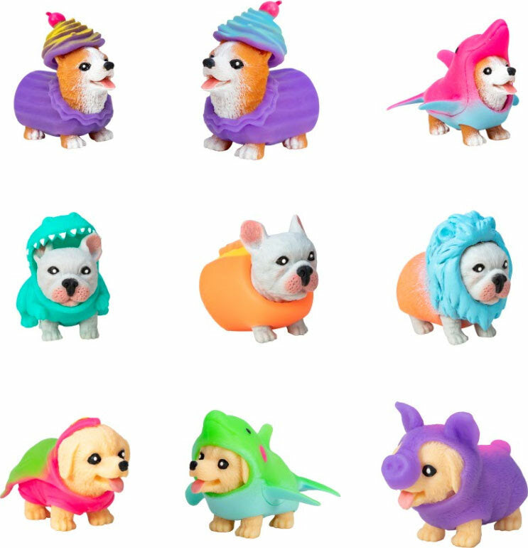 Los animales de fiesta deslumbran a los cachorros