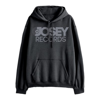 Josey Stacked Logo Pullover Hoodie [Gray Charcoal]