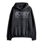 Josey Stacked Logo Pullover Hoodie [Gray Charcoal]