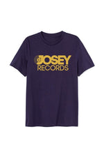 Josey Stacked Logo Tee [Yellow On Purple]