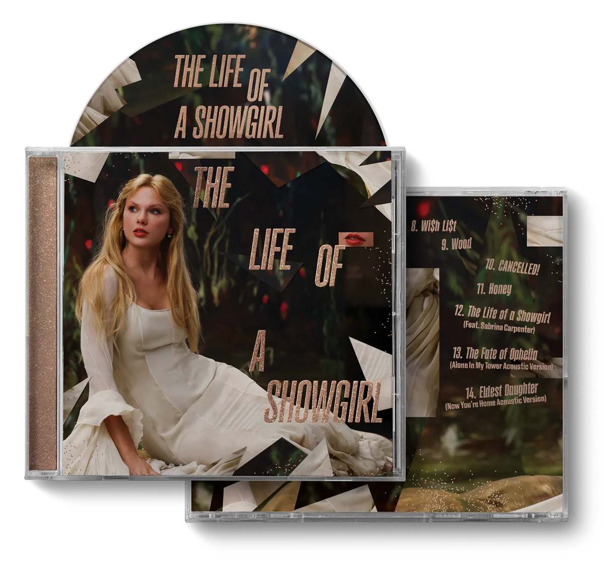 Taylor Swift - The Life of a Showgirl [Alone In My Tower Acoustic Version] (CD)