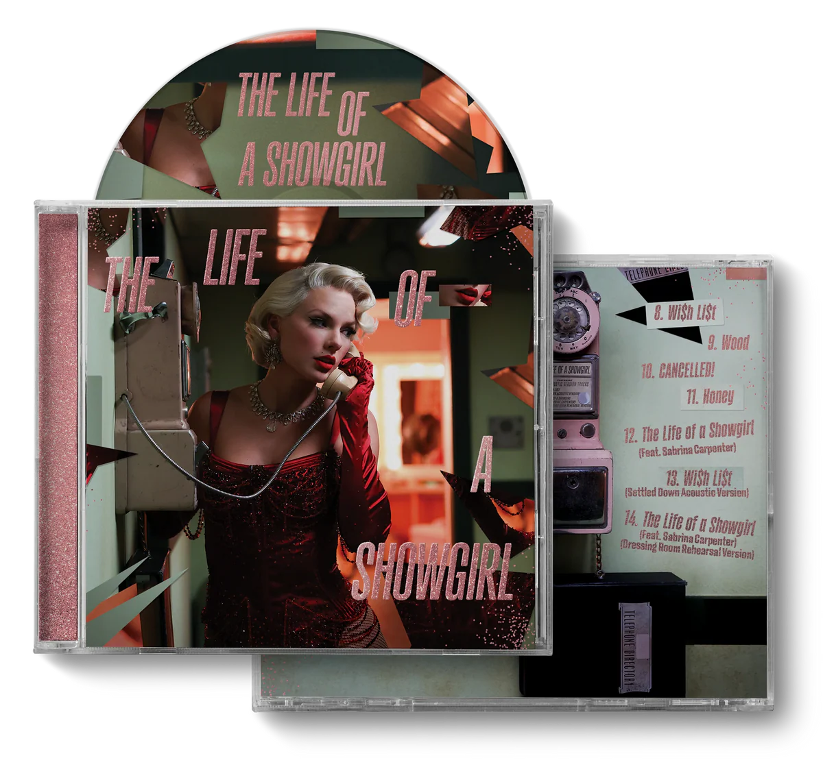 Taylor Swift - The Life of a Showgirl [Dressing Room Rehearsal Version] (CD)