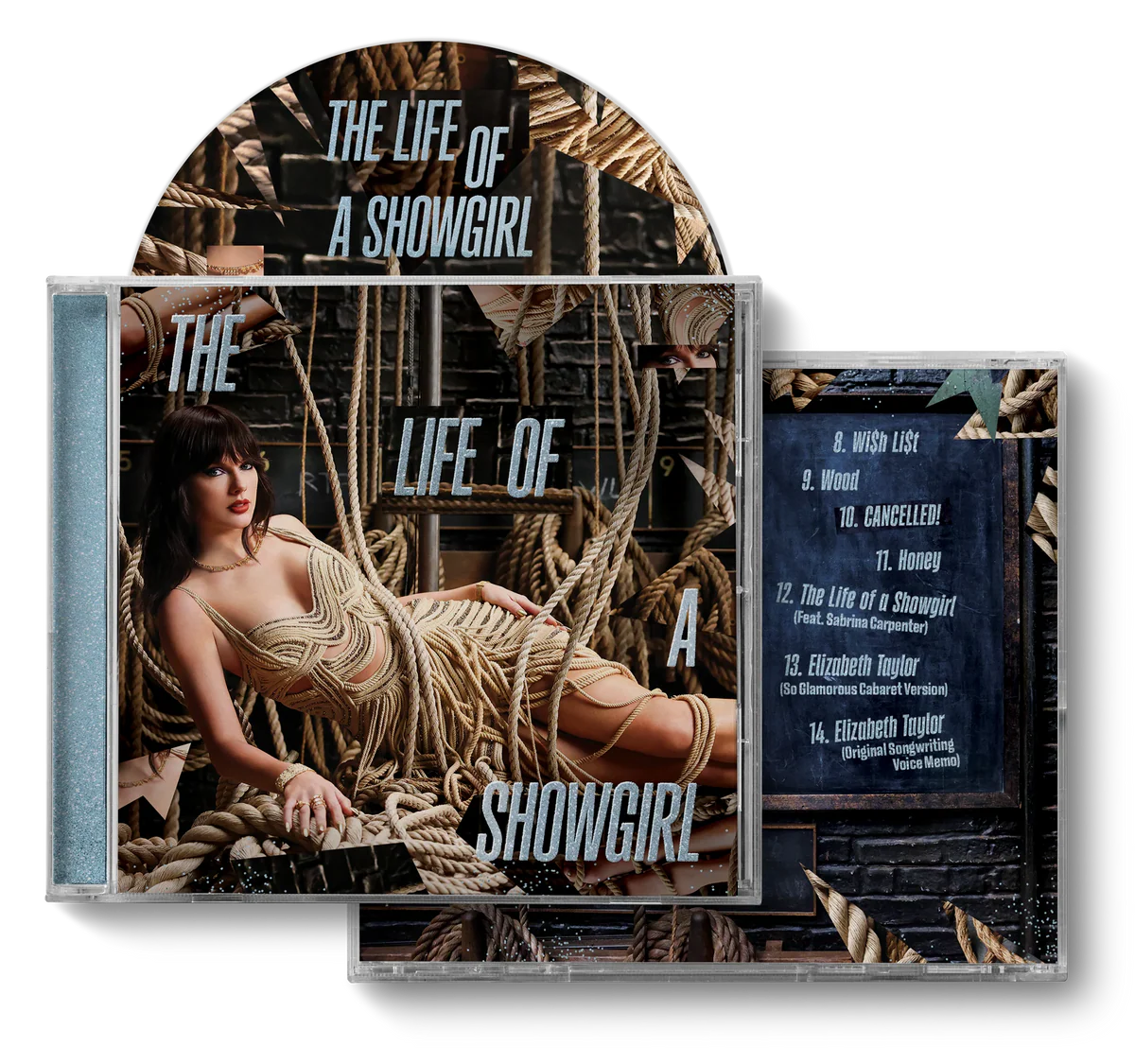 Taylor Swift - The Life of a Showgirl [So Glamorous Cabaret Version] (CD)
