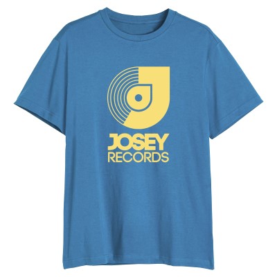 Josey Logo Tee [Yellow On Turquoise]